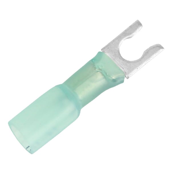 Pacer 16-14 AWG Heat Shrink Spade Terminal - No 10 Stud Size - 25 Pack